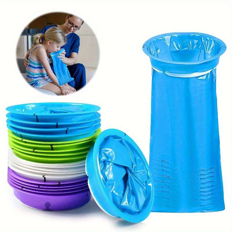 20-pack of leak-proof disposable vomit bags