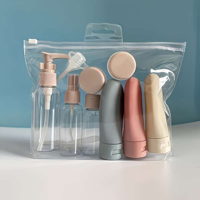 11 Piece Travel Bottle Set - Leak Proof