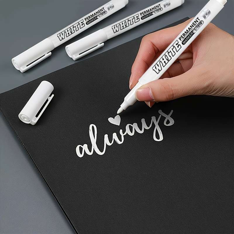 3 White Markers