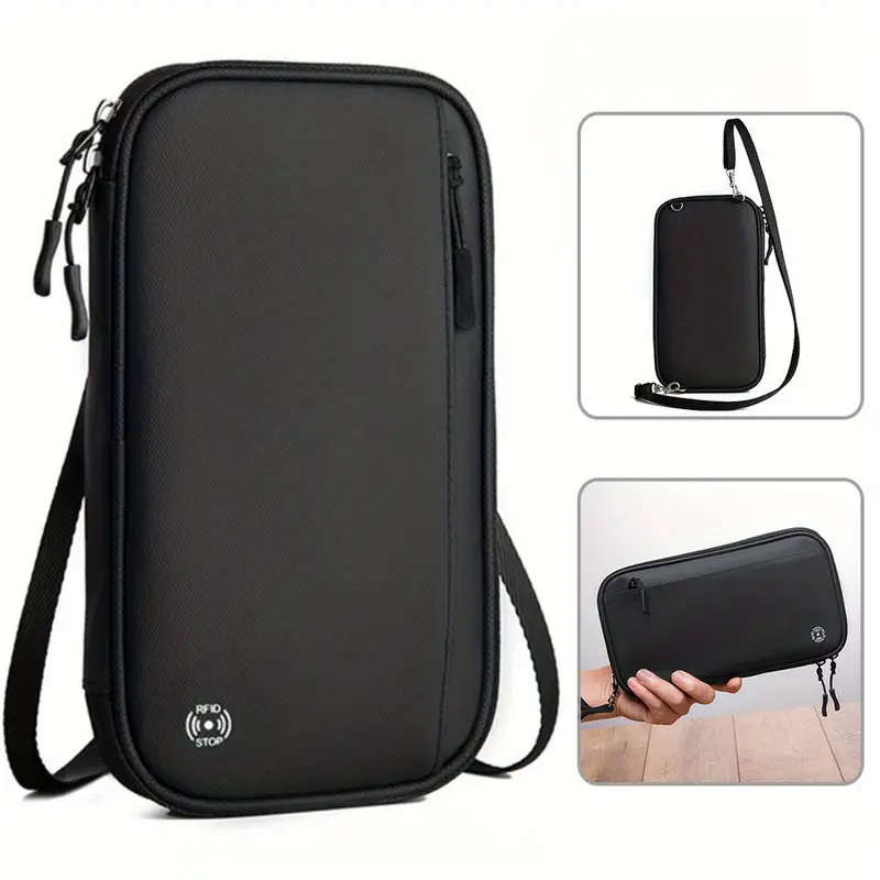 Shielded Travel Passport Wallet