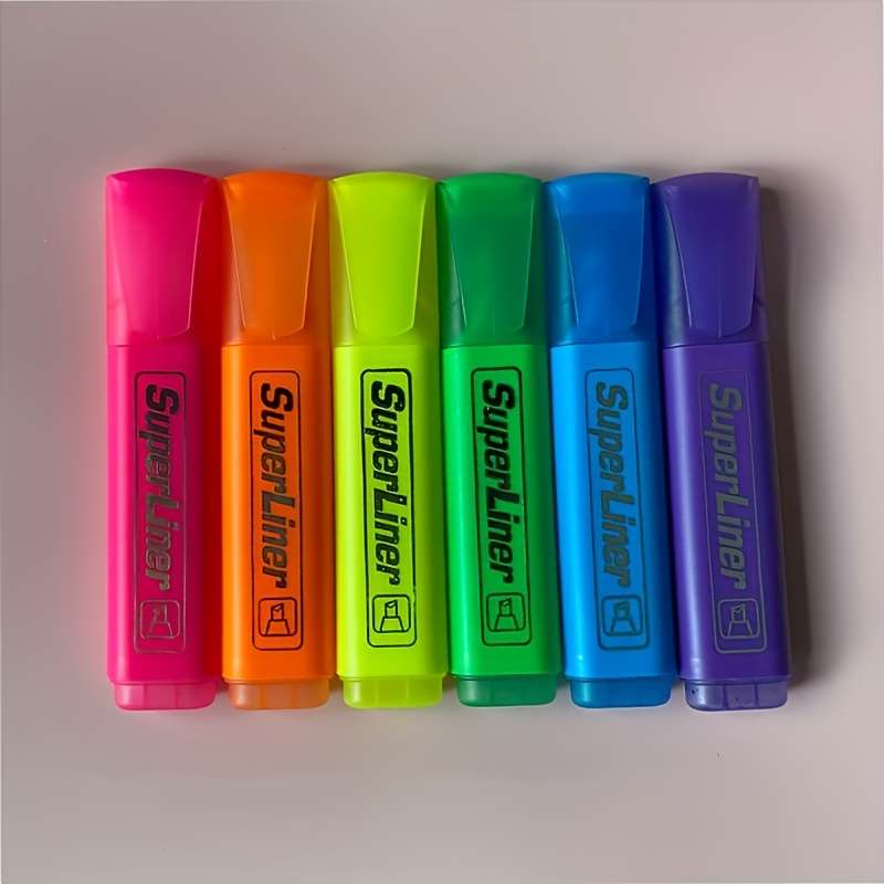 6-Color Highlighter Set