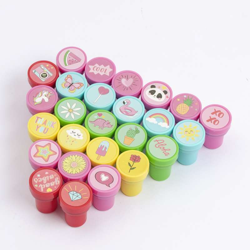 26-Piece Cartoon Stamp Set