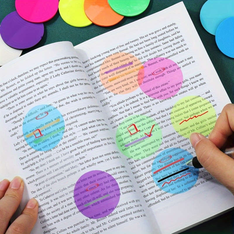 160 Transparent Sticky Notes