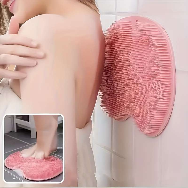 Silicone Massage Pad, Foot And Back Brush
