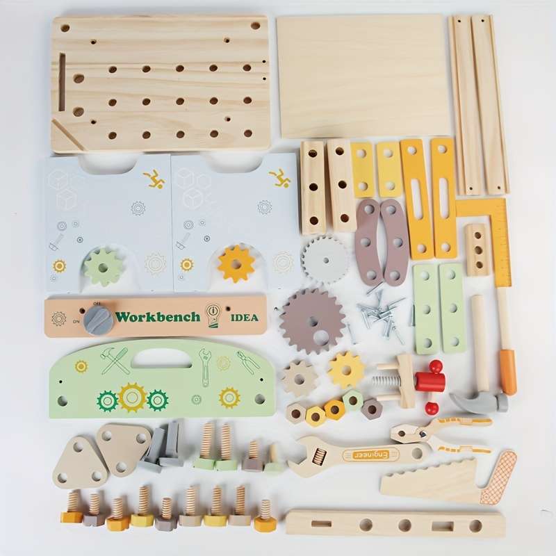 Children's Wooden Tool Set