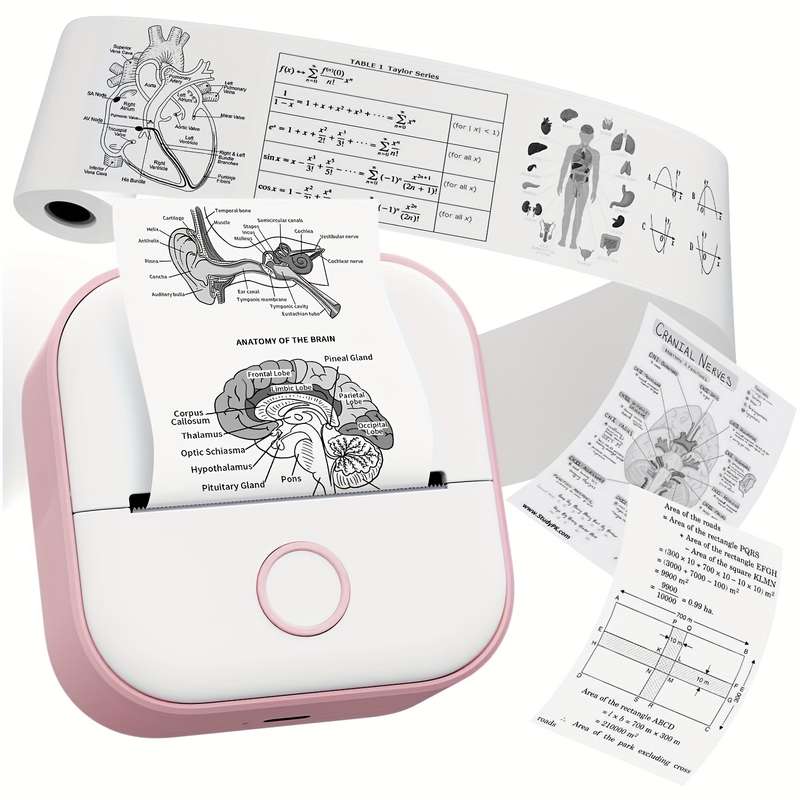 Mini Thermal Printer Wireless Sticker Maker