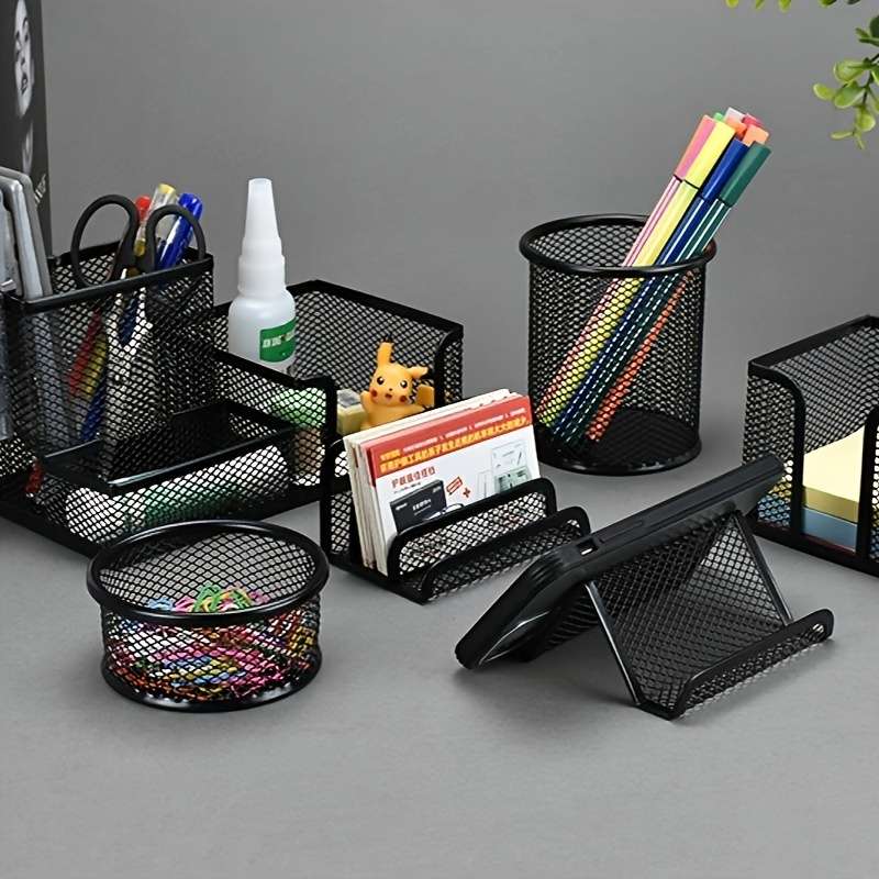 Stationery Storage Box Set 6 Pcs