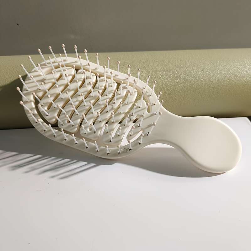 Mini Pocket Design Travel Brush, Abs Plastic Handle