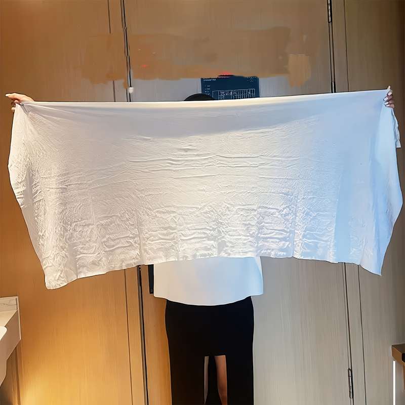 5-Pack Large Disposable Bath Towels