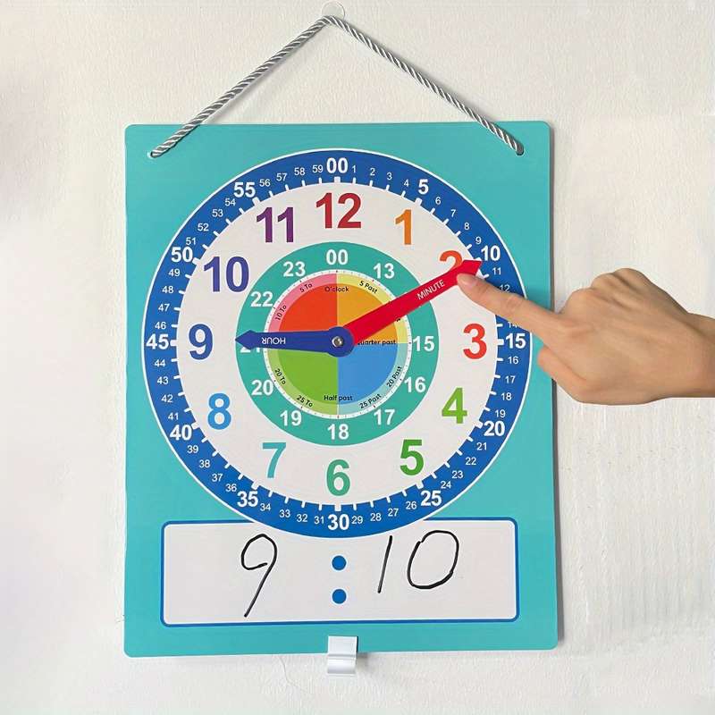 Writable Dry Erase Demo Clock