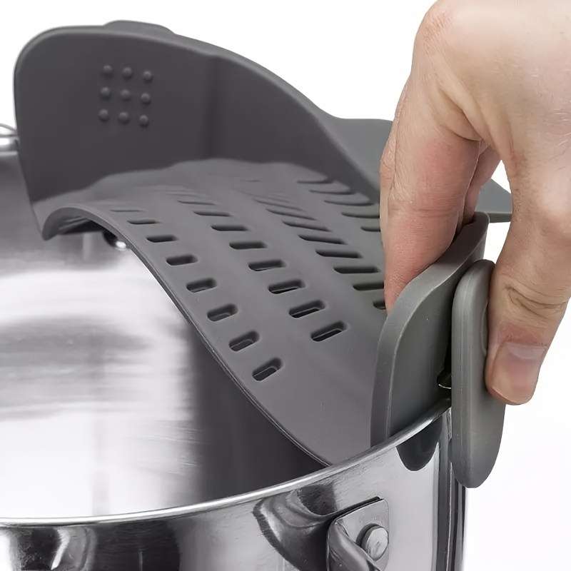 Adjustable Silicone Epo T And Pasta Strainer