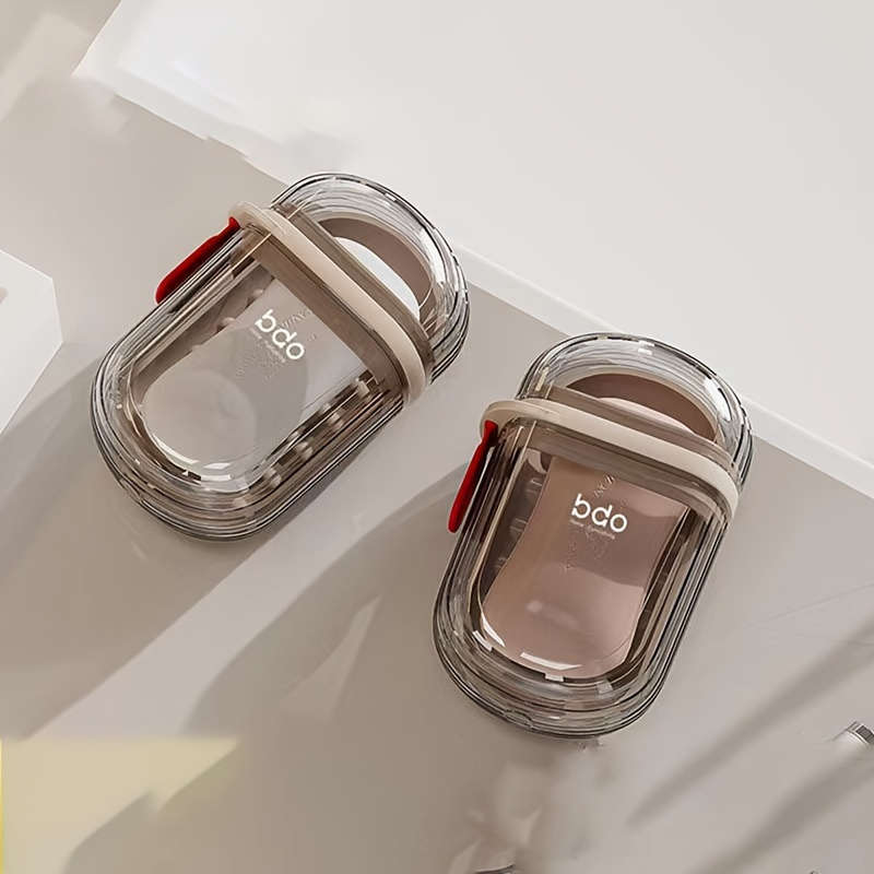 1 x Portable Travel Soap Dish With Lid