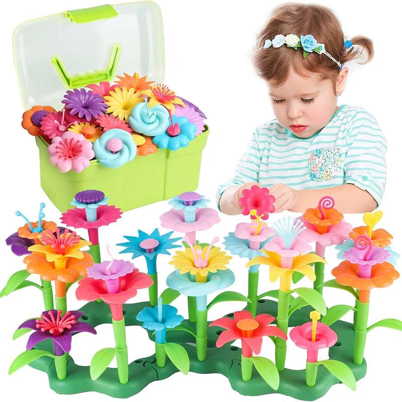 72-piece garden building set