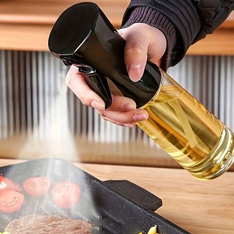 1pc, Fermented Oil Sprayer Bottle, Cooking Oil Dispenser, Air Fryer Spray Bottle, Kitchen Utensils,
