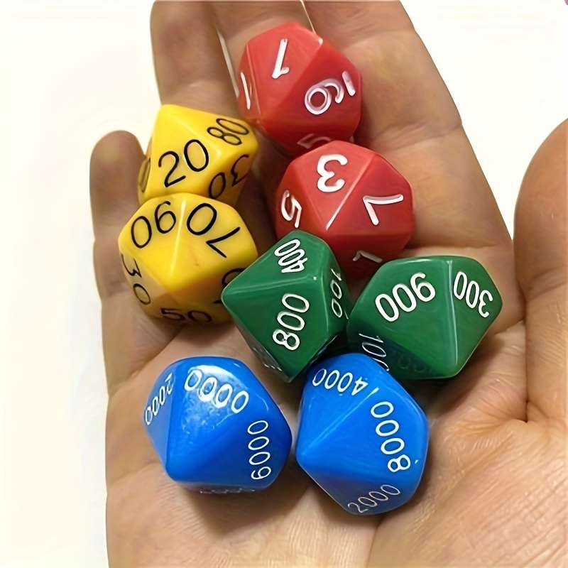 12 10-Sided Dice