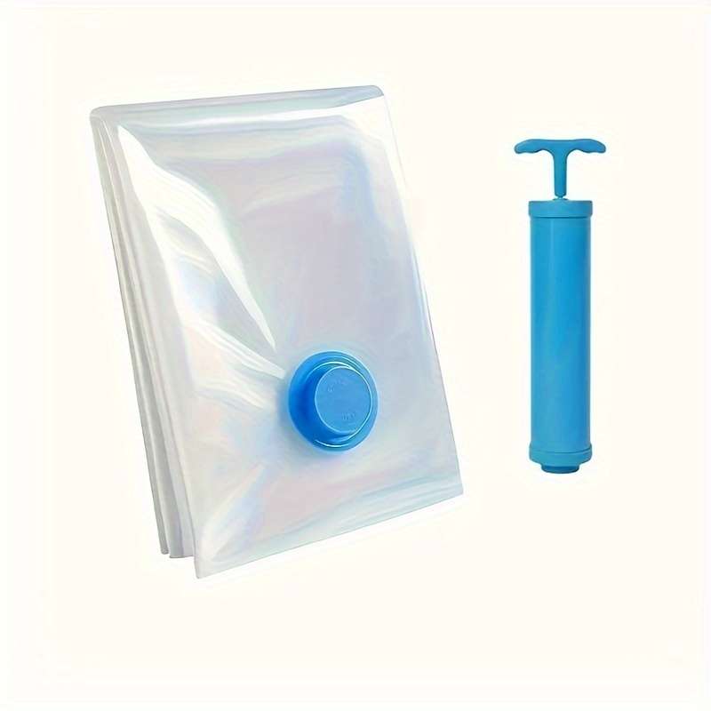 6-Pack Vacuum Storage Bags With Hand Pump