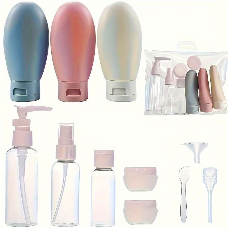 11 Piece Travel Bottle Set - Leak Proof