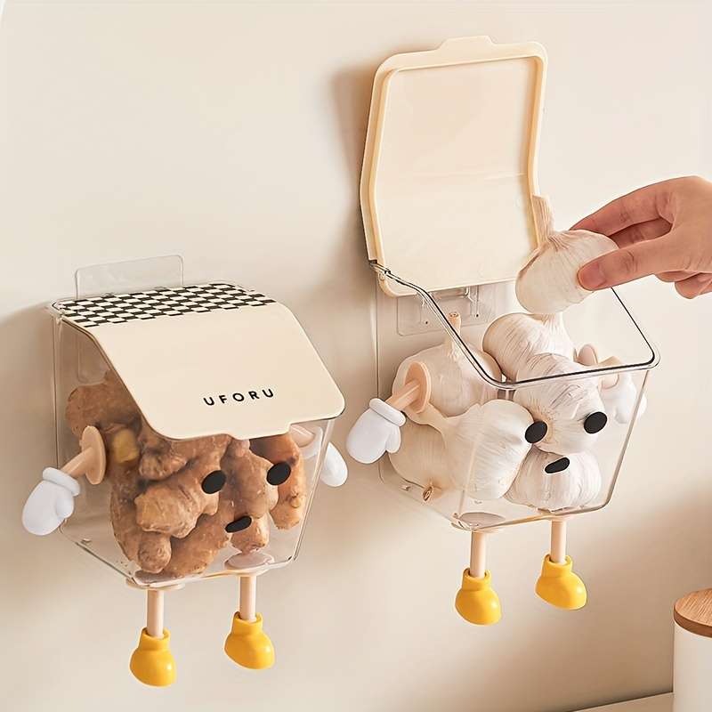 Kitchen Garlic, Ginger And Onion Storage Box