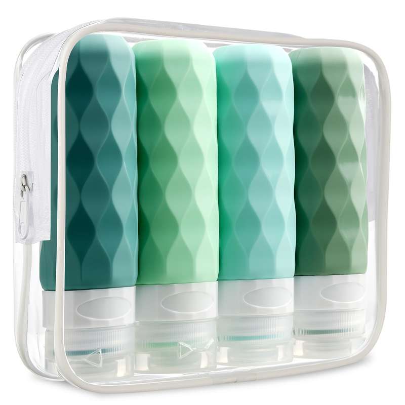 Silicone Bottle 3 oz Leakproof Squeezable