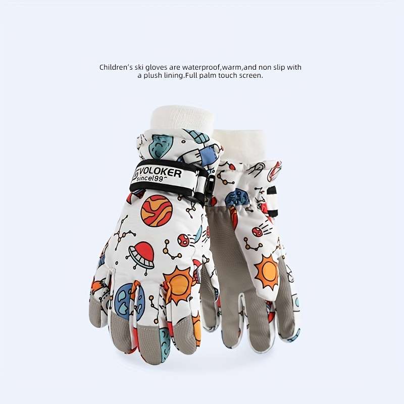Children's Winter Ski Gloves