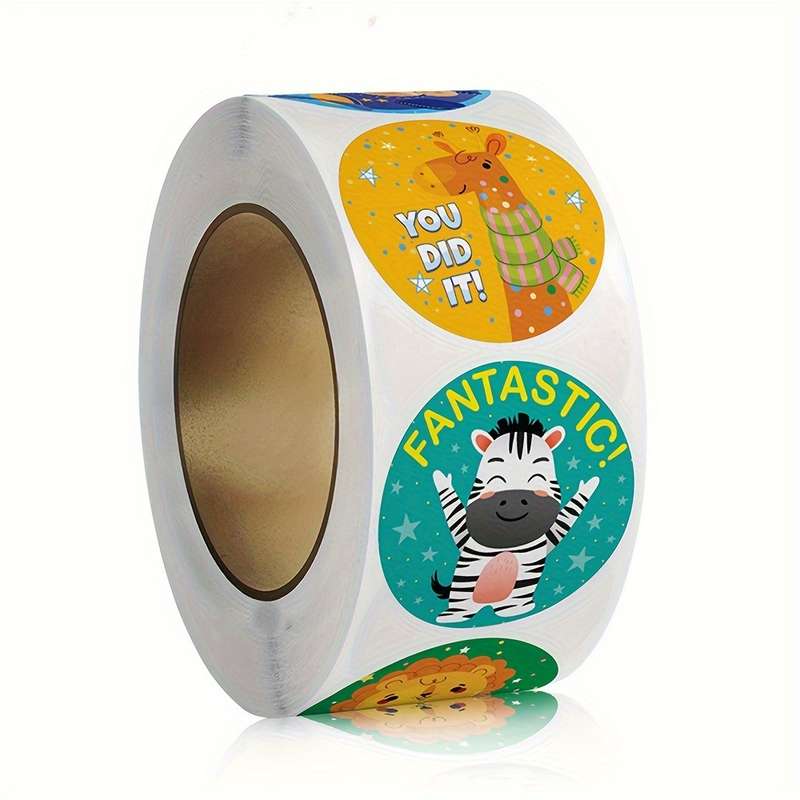500 Cute Cartoon Animal Stickers