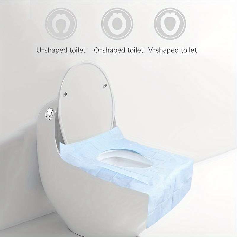 10 Pieces Disposable Toilet Seat Cover Portable