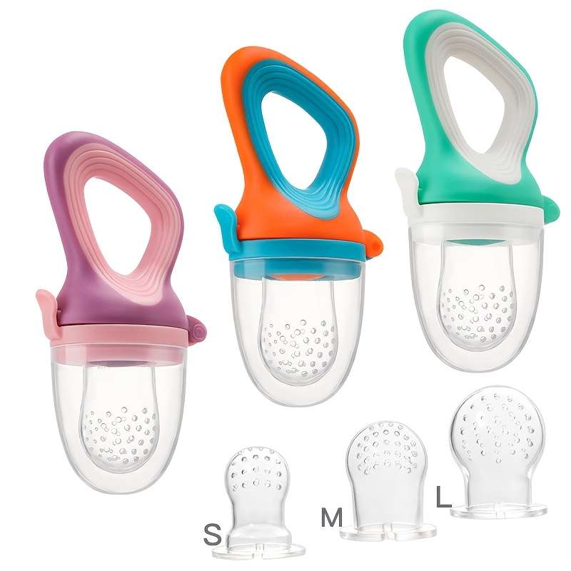 5-Piece Silicone Fruit Feeder Set For Kids
