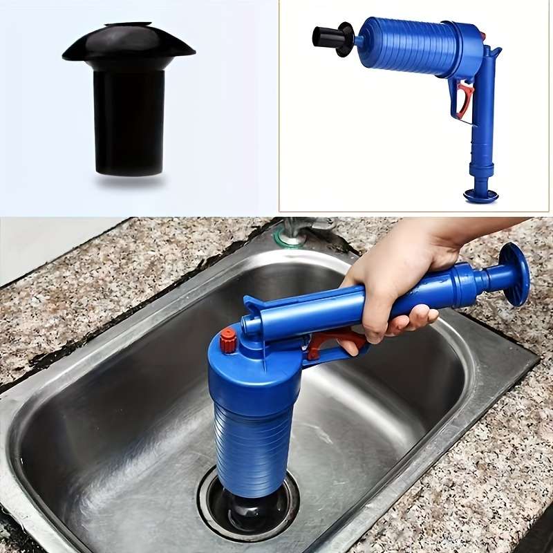 Heavy Duty High Pressure Air Toilet Plunger