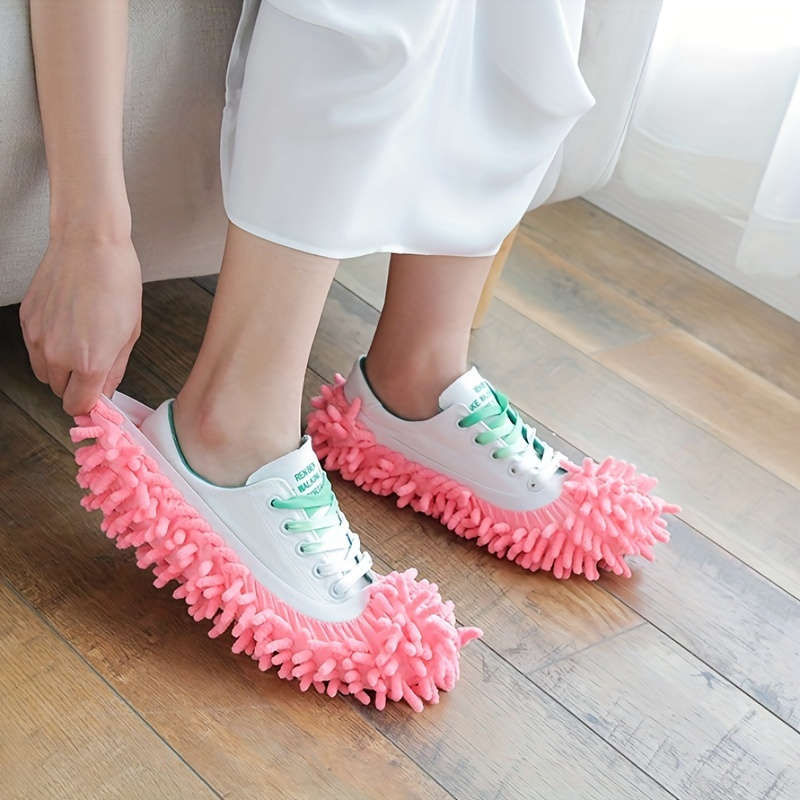 2-Pack Lazy Mop Slippers