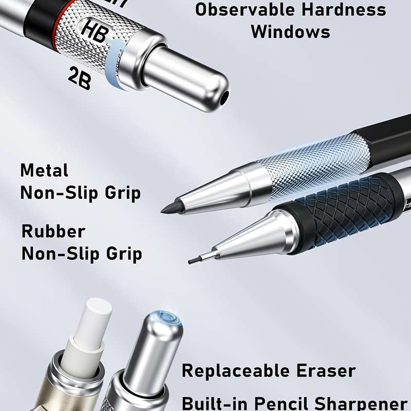 25-Piece Art Set Mechanical Pencils