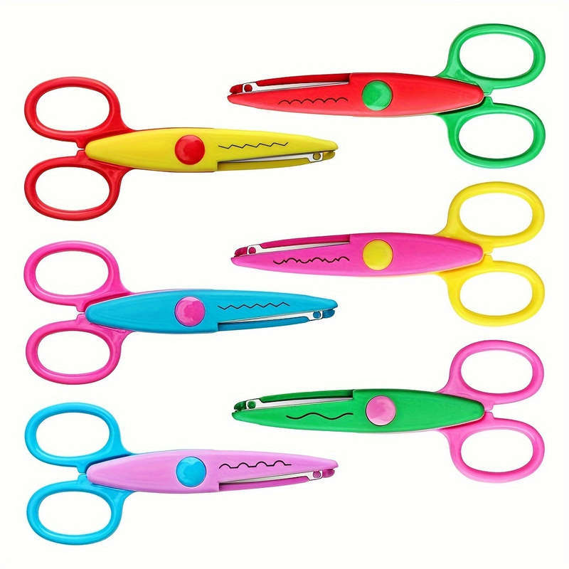 6-Piece Decorative Craft Scissors Set