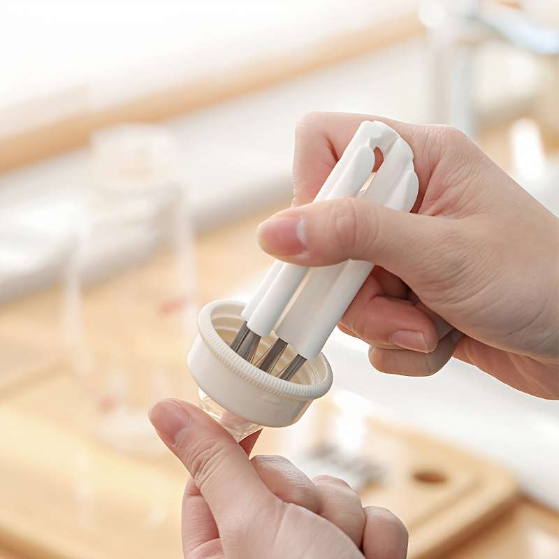Multi-purpose plastic cleaning brush handheld keyboard duster