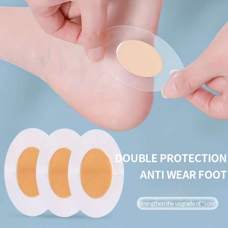 40pcs Professional Waterproof Heel Tape Stickers