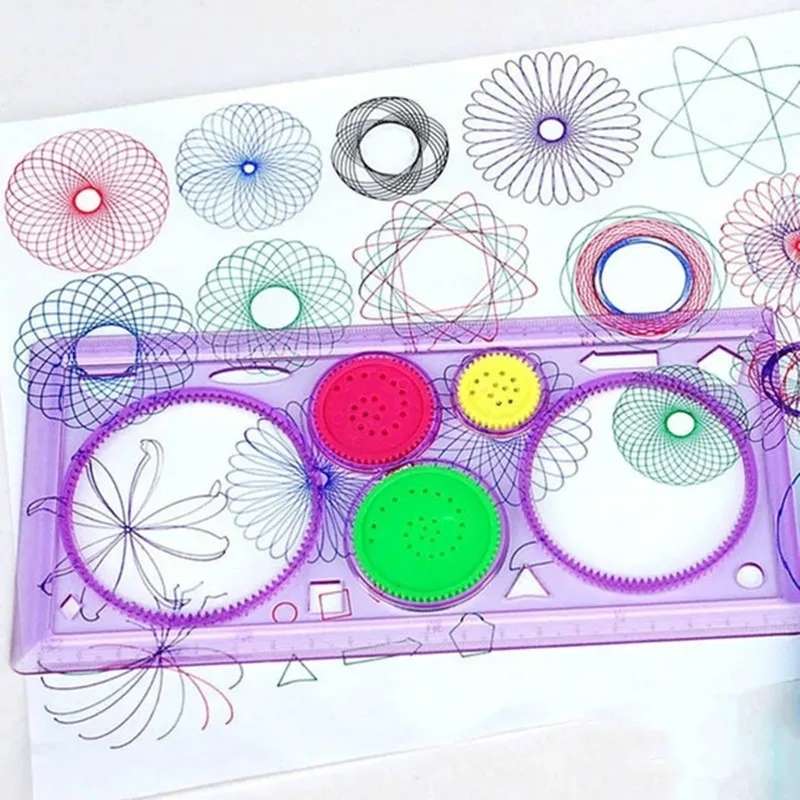 1 Set Of Multifunctional Spiral Instrument For Painting