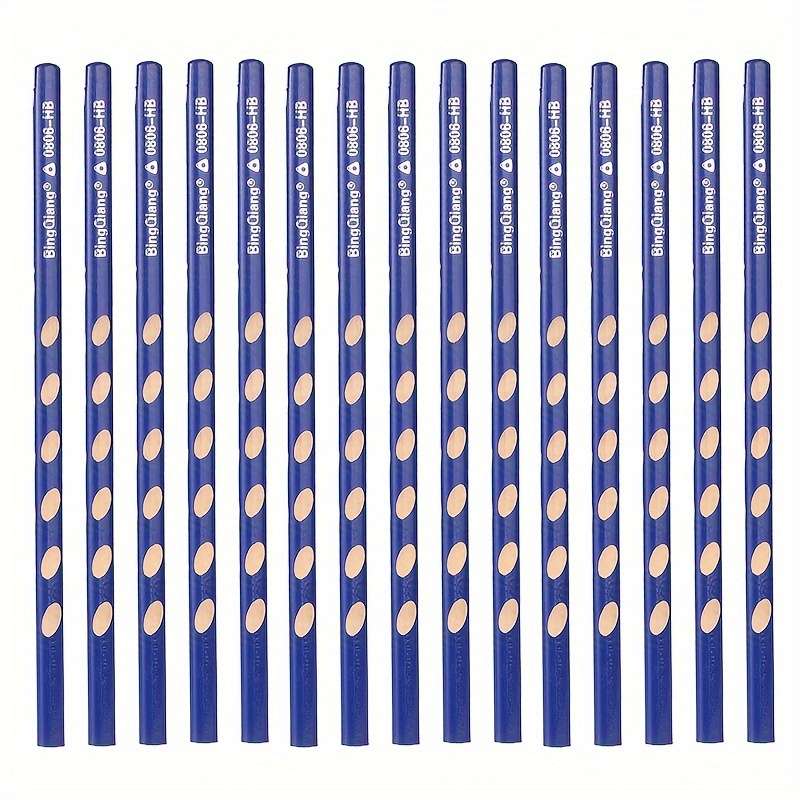 30 Black Hb Triangular Pencils