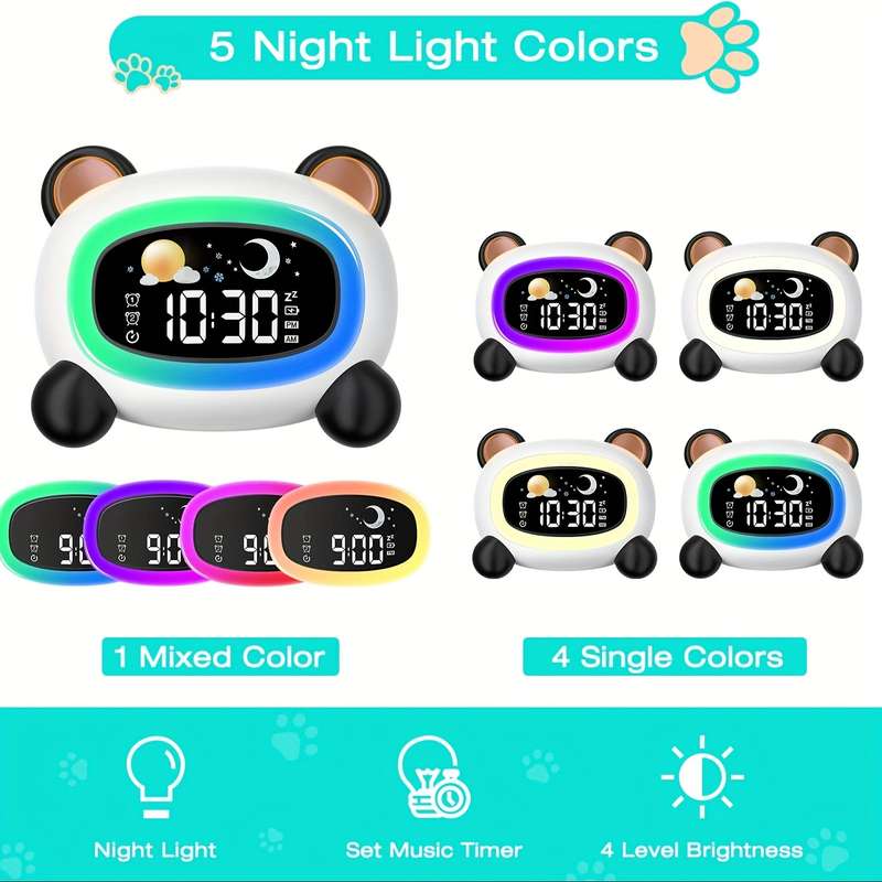 Sleep Training Alarm Clock
