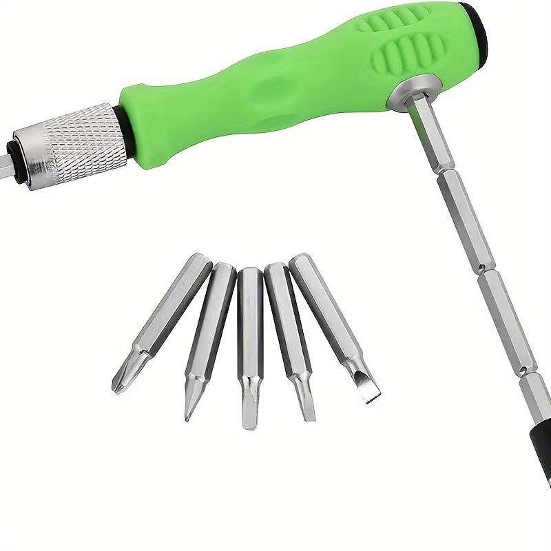 Multifunctional 32-In-1 Precision Screwdriver Set, Stainless Steel, Magnetic Tip, With Repair Kit Fo