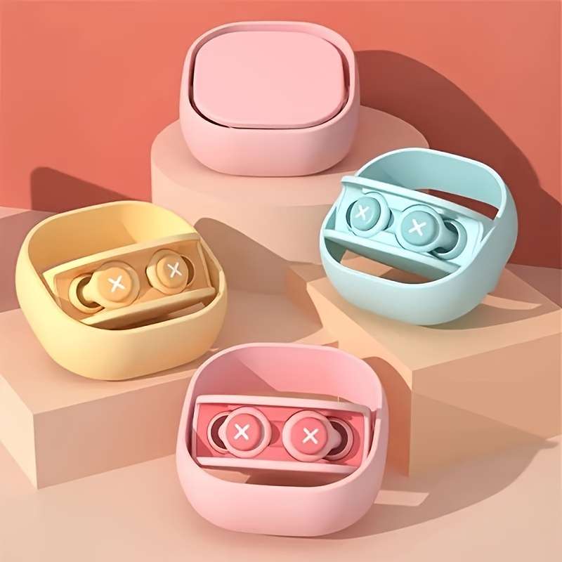 Reusable Noise Cancelling Sleeping Earplugs Set