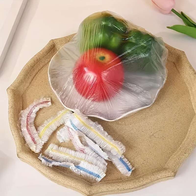 300 pcs Stretchable Food Wrap - Disposable