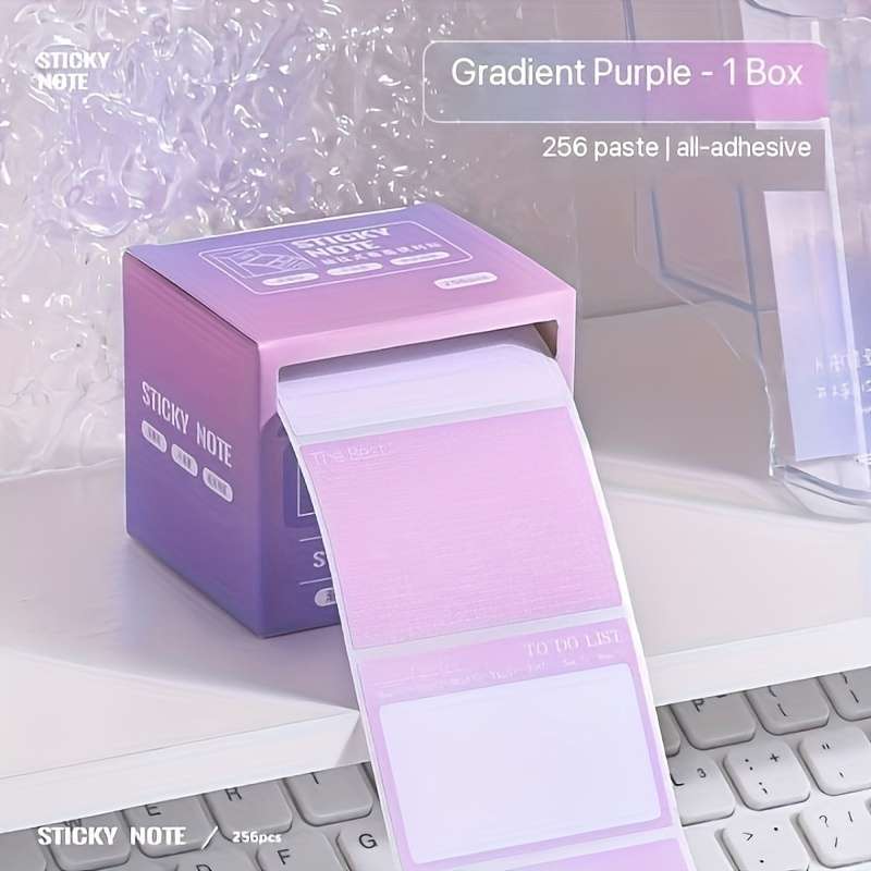Box Of 256 Sticky Gradient Notes
