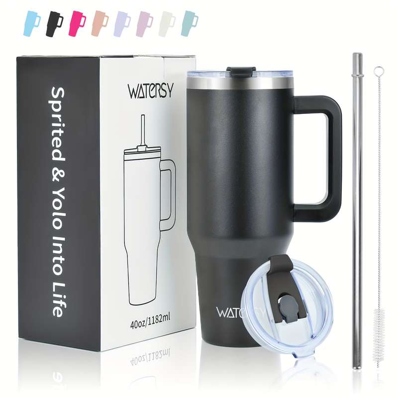 Stainless Steel Travel Mug 40 Ounces Insulated Mug