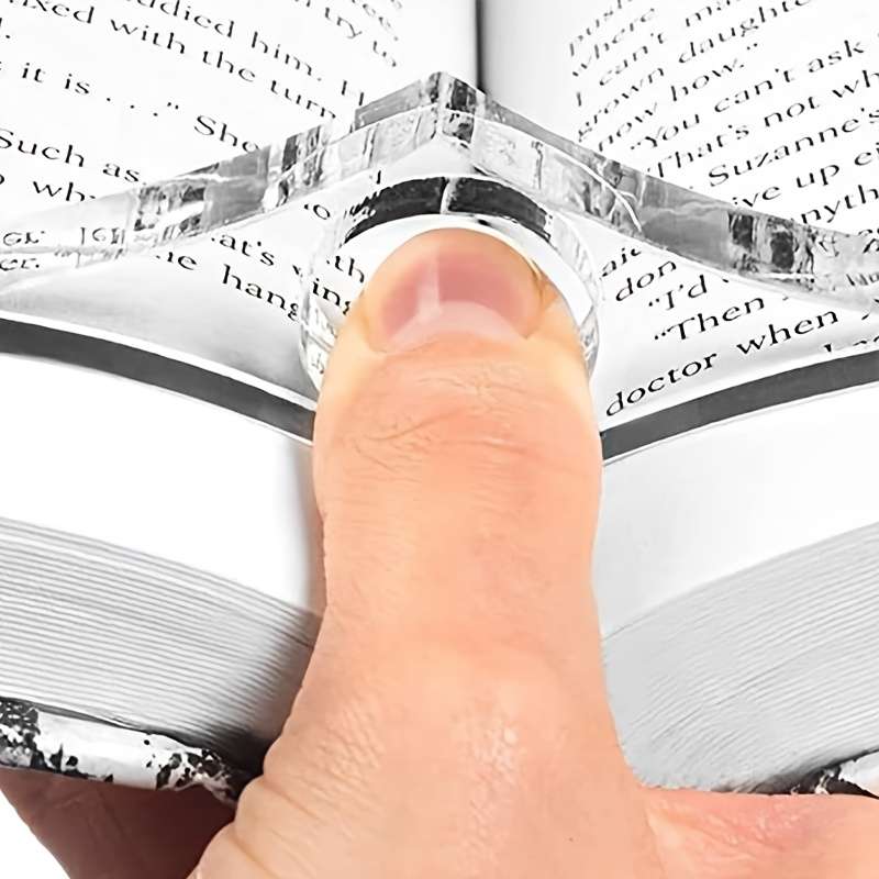 1 Durable Plastic Page Holder Reading Aid