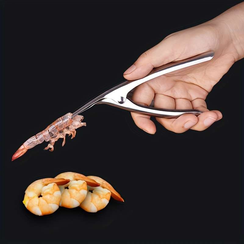 1 Stainless Steel Shrimp Deveining Tool
