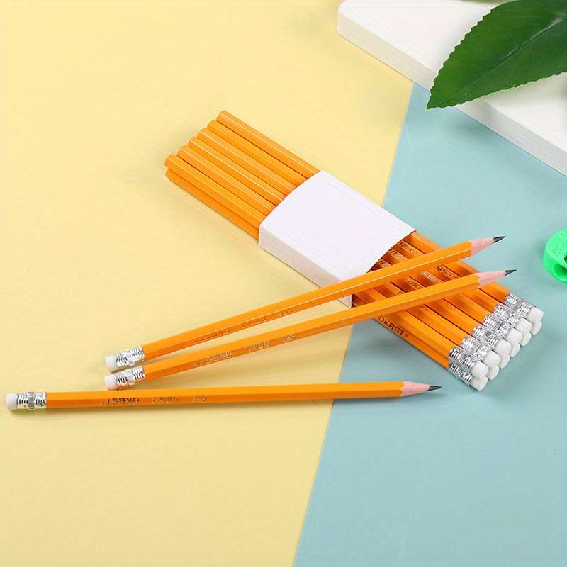 12 Hb Wooden Pencils