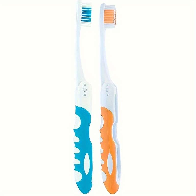 6-Piece Portable Folding Toothbrush