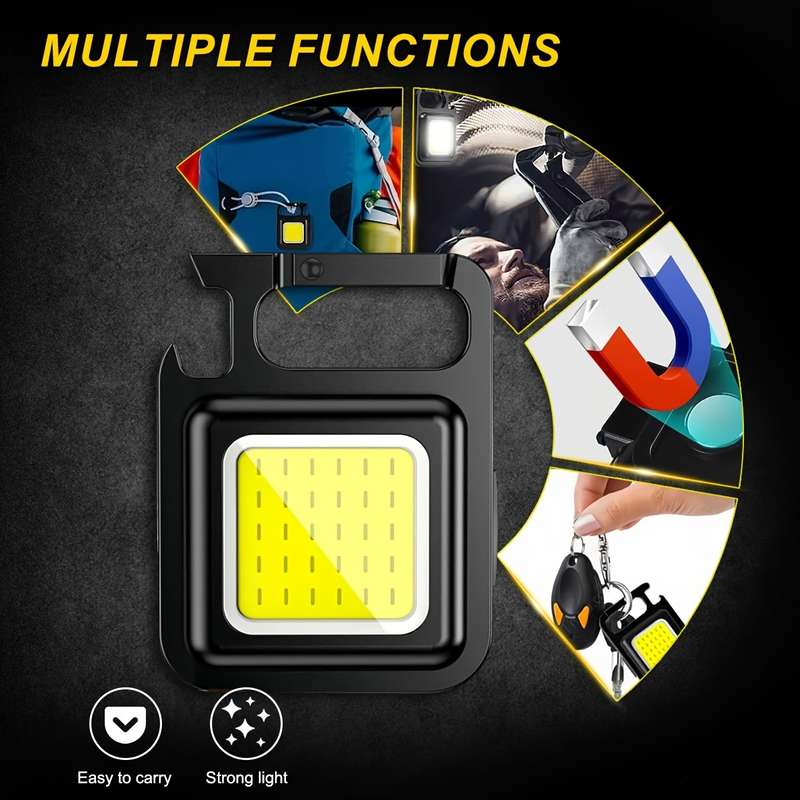 Super Bright Rechargeable Led Keychain Portable