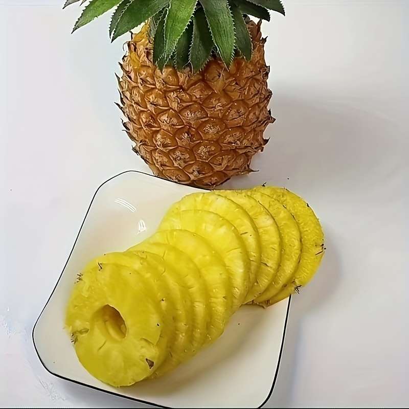 1pcs, Stainless Steel Pineapple, Pineapple Slicer, Pineapple Cutter, Fruit Corer, Pineapple Peeler,