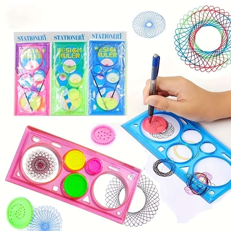 1 Set Of Multifunctional Spiral Instrument For Painting