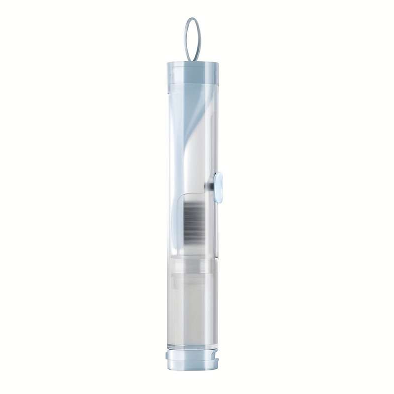 Manual Toothbrush With Portable Toothpaste Reservoir
