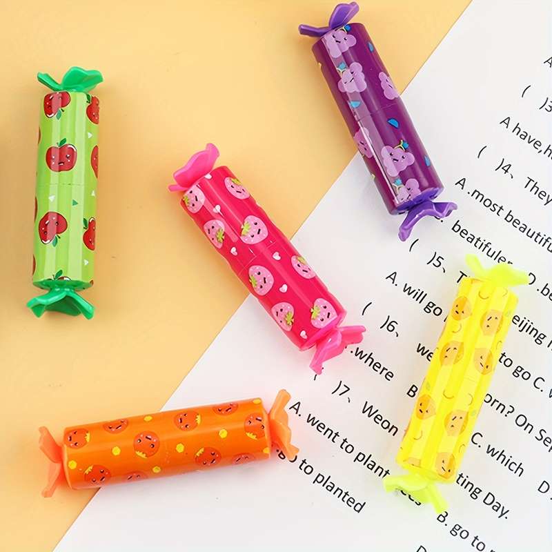 6 Colorful Candy Pastel Highlighters